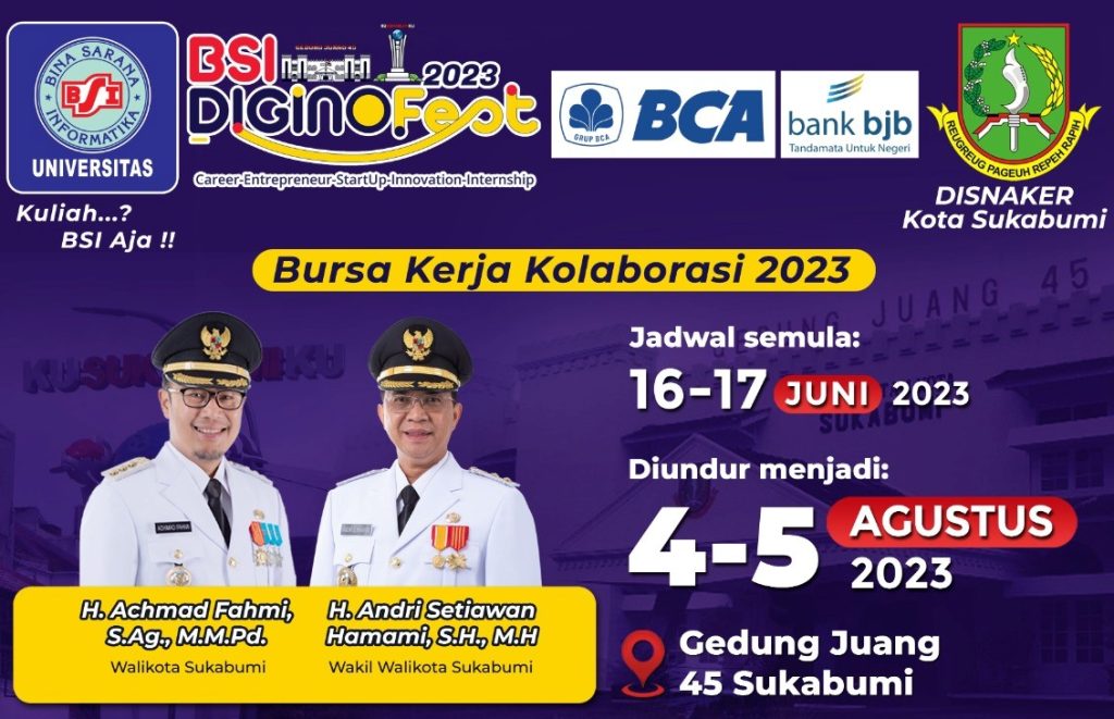 Bursa Kerja Kolaborasi 2023 Diundur