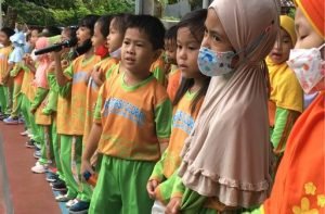 Persiapan Acara Graduation TK Prestasi Global- Depok