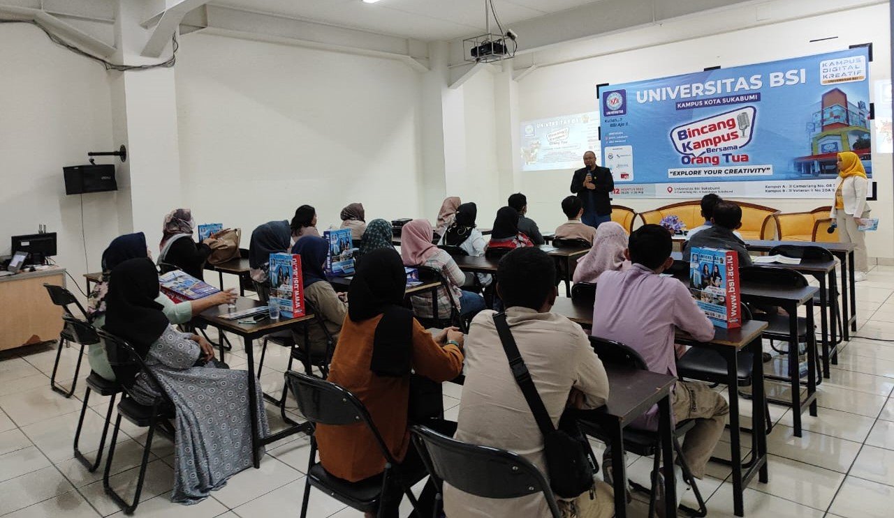 Silaturahmi Orang Tua dan Mahasiswa Baru Universitas BSI Sukabumi Melalui BKOT 2023