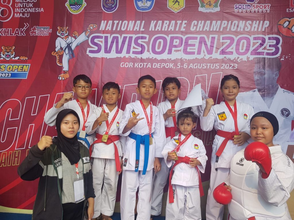 SD Prestasi Global Depok  Borong Medali di Swiss Open 2023