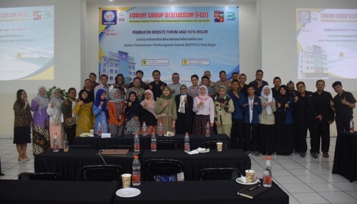BAPPEDA Bogor dan Universitas BSI Berkolaborasi untuk Pengembangan Website Forum Anak Kota Bogor (FANATOR)