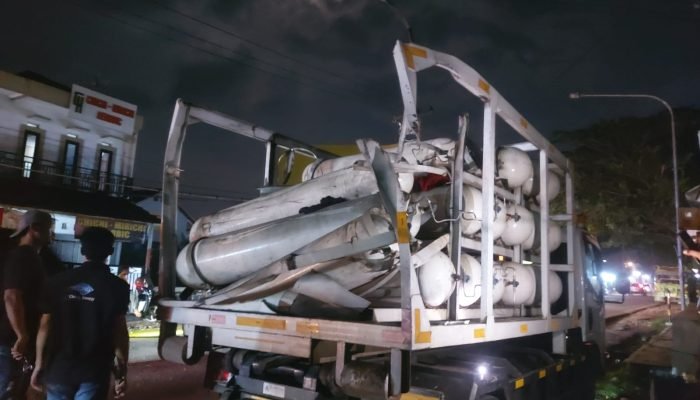 Tabung Gas Meledak di Atas Truk, 2 Warga Sukabumi Tewas