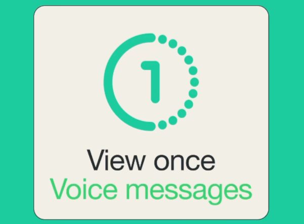 WhatsApp Luncurkan Mode Sekali Lihat untuk Pesan Suara