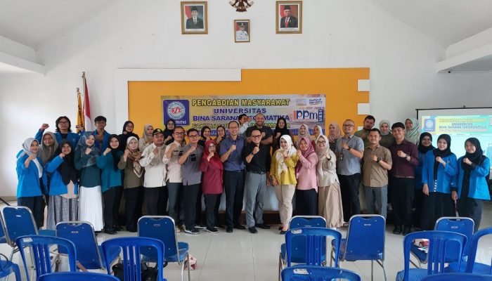 Dosen Universitas BSI Berikan Pemahaman Pentingnya AI Bagi Perangkat Kecamatan Warudoyong