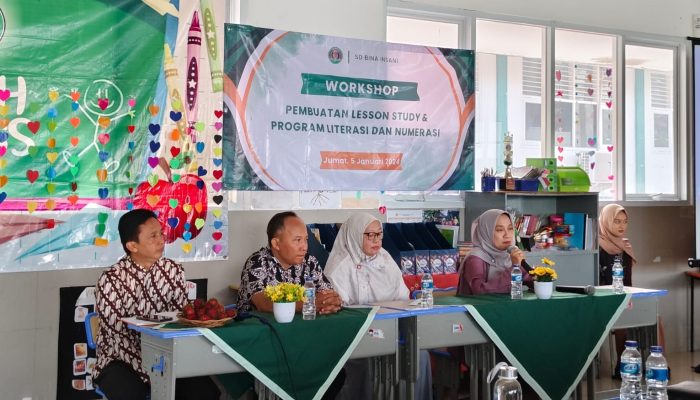 SD Bina Insani Gelar Workshop Lesson Study dan Program Literasi-Numerasi