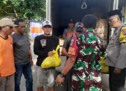 Puluhan Warga Yang Terdampak Banjir Rob di Palabuhanratu Sukabumi Terima Bantuan Sembako Hingga Peralatan Dapur