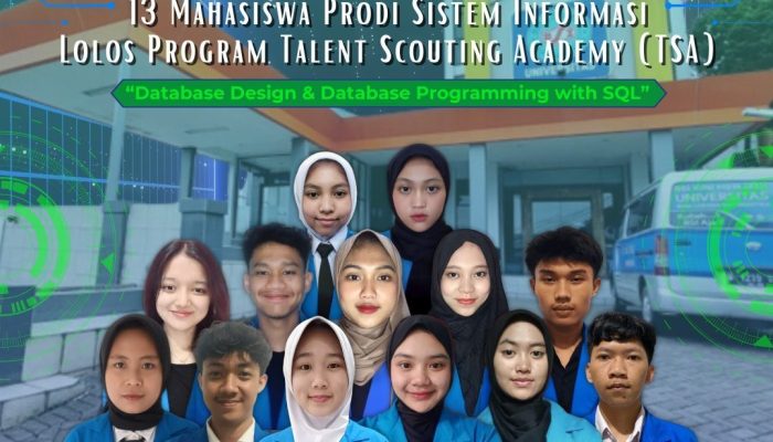 Lolos Program Talent Scouting Academy, Mahasiswa Sistem Informasi Siap Gali Potensi di Bidang Teknologi