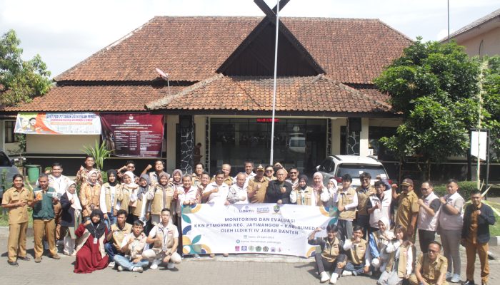 LLDIKTI IV dan Pemda Sumedang Menggelar Kegiatan Monev Mahasiswa KKN Tematik