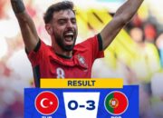 Portugal Melesat ke 16 Besar Usai Bungkam Turki 3-0 di Euro 2024
