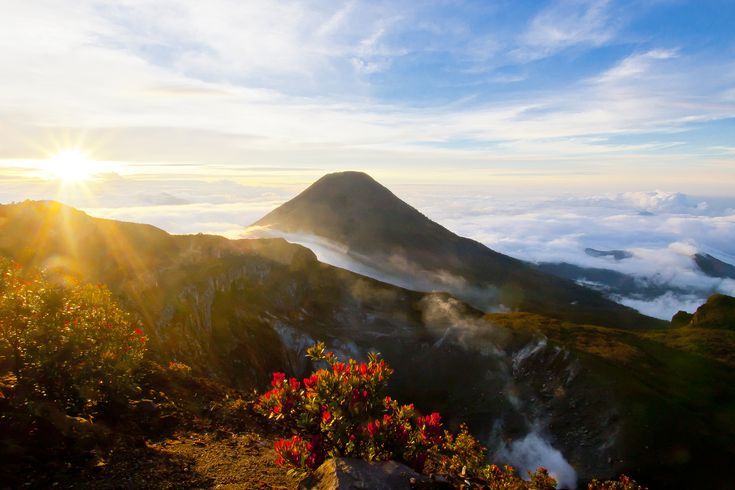 Pemandangan Gunung Gede Pangrango