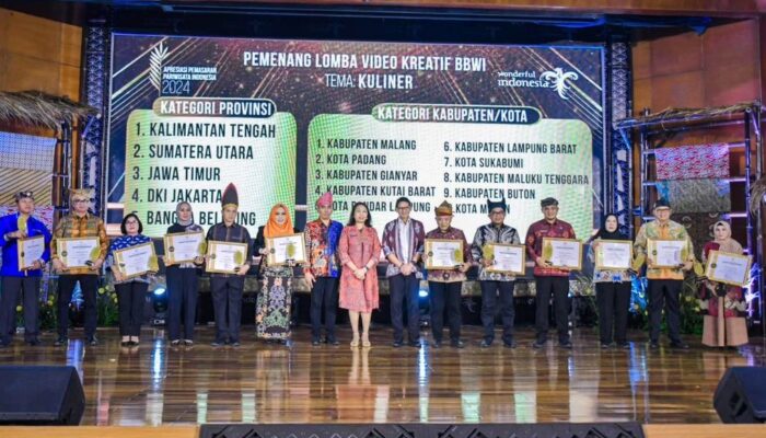 Sukabumi Bawa Pulang Dua Penghargaan di Ajang APPI 2024, Kuliner dan Pariwisata Jadi Unggulan