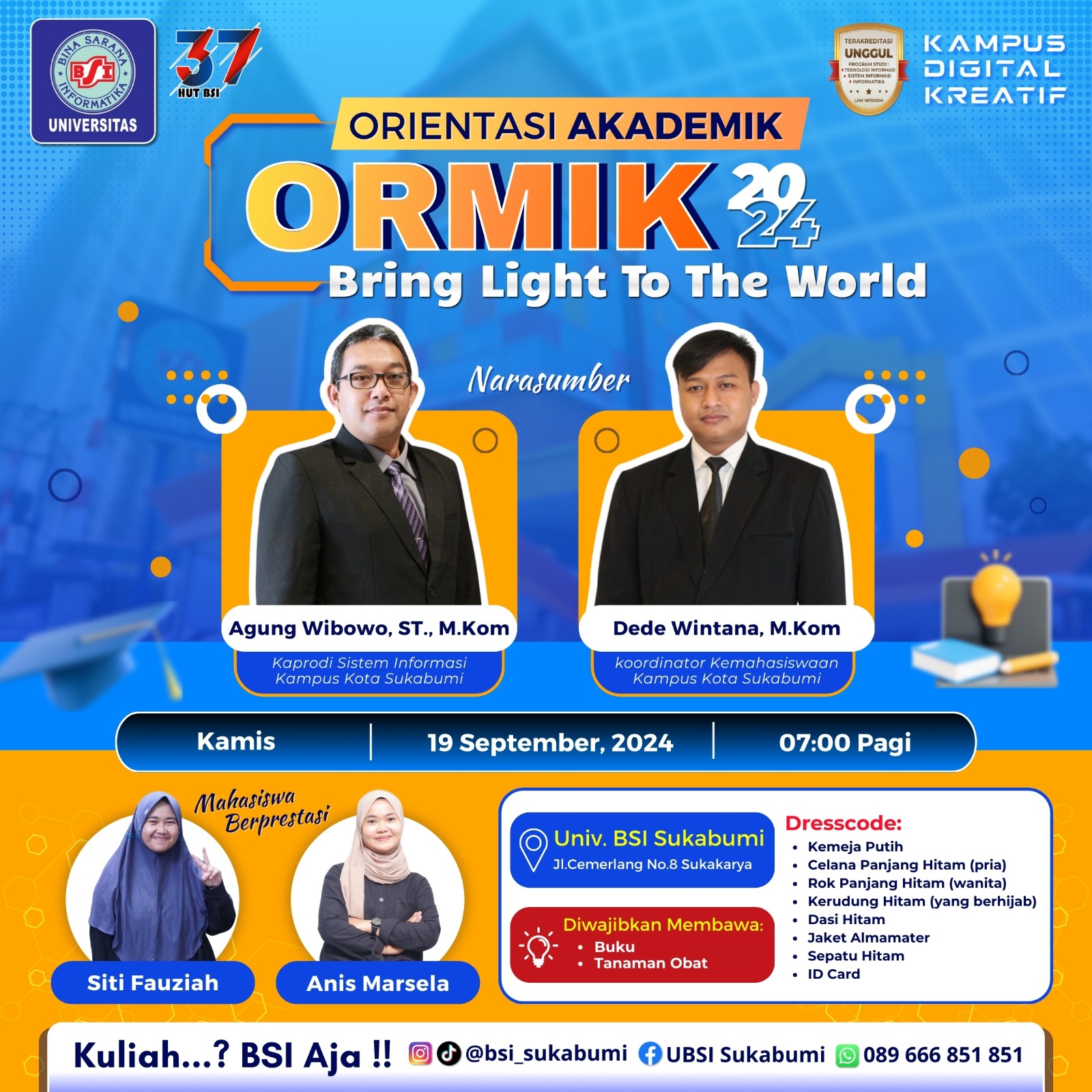 Ormik 2024 "Bring Light To The World"| sumber: istimewa