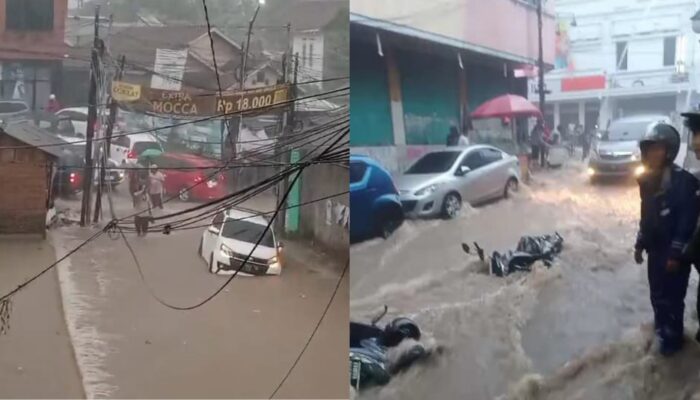 Hujan Deras di Sukabumi, Puluhan Titik Terendam Banjir