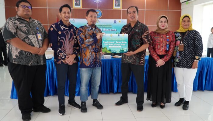 Peringati Hari Listrik Nasional ke-79, PLN Icon Plus Regional Jakarta dan Banten Sediakan Internet Gratis di Kantor BNN Jakarta Utara