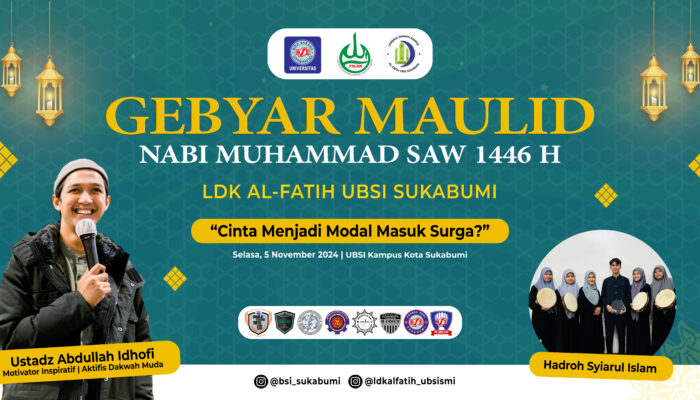 Gebyar Maulid Nabi Muhammad SAW 1446 H Merajut Cinta Menuju Surga