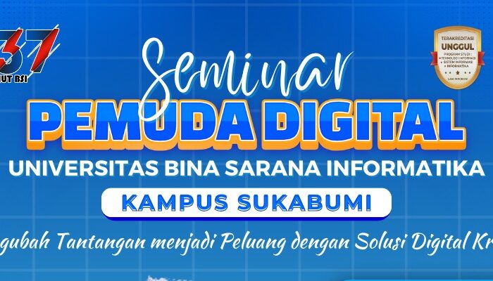 Siap Digelar! Seminar Pemuda Digital 2024, Solusi Kreatif untuk Mengubah Tantangan Menjadi Peluang di Era Digital