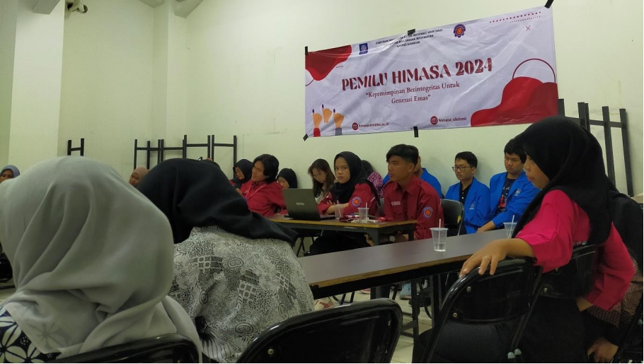 Pemilu HIMASA 2024: Kepemimpinan Berintegritas Untuk Generasi Emas.