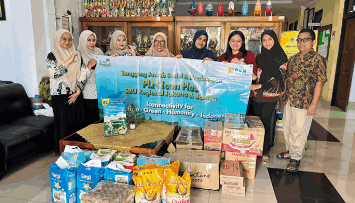Humanity Program PLN Icon Plus di Panti Sosial Asuhan Anak Balita Tunas Bangsa