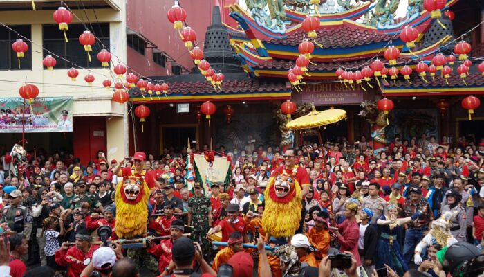 Meriah! Cap Go Meh 2025 di Sukabumi Digelar 2 Hari, Simak Pengalihan Lalu Lintasnya!