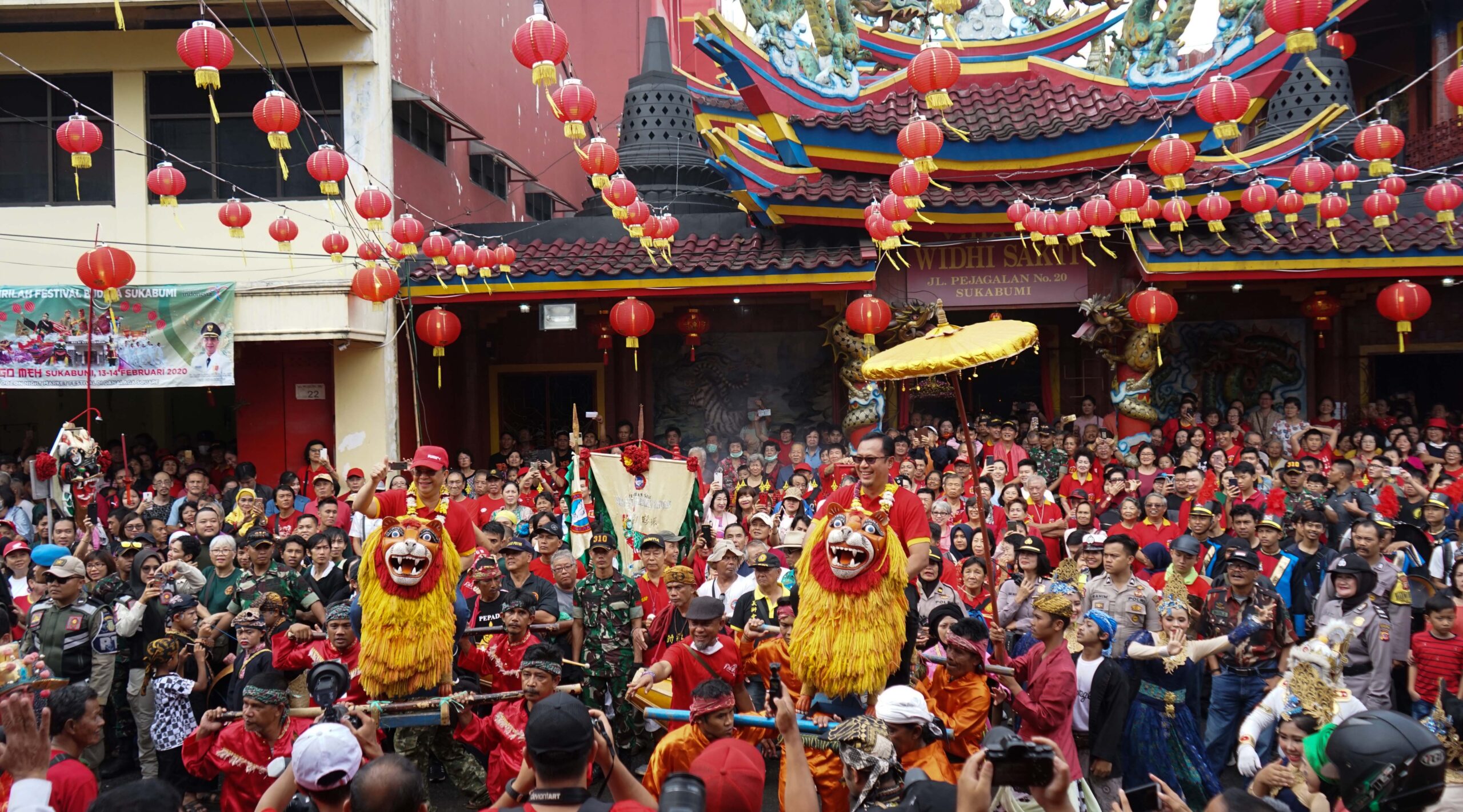 Meriah! Cap Go Meh 2025 di Sukabumi Digelar 2 Hari, Simak Pengalihan Lalu Lintasnya!