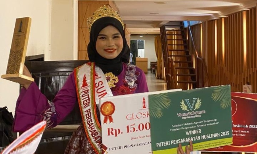 Nur Aniva Raih Gelar Puteri Persahabatan Muslimah 2025