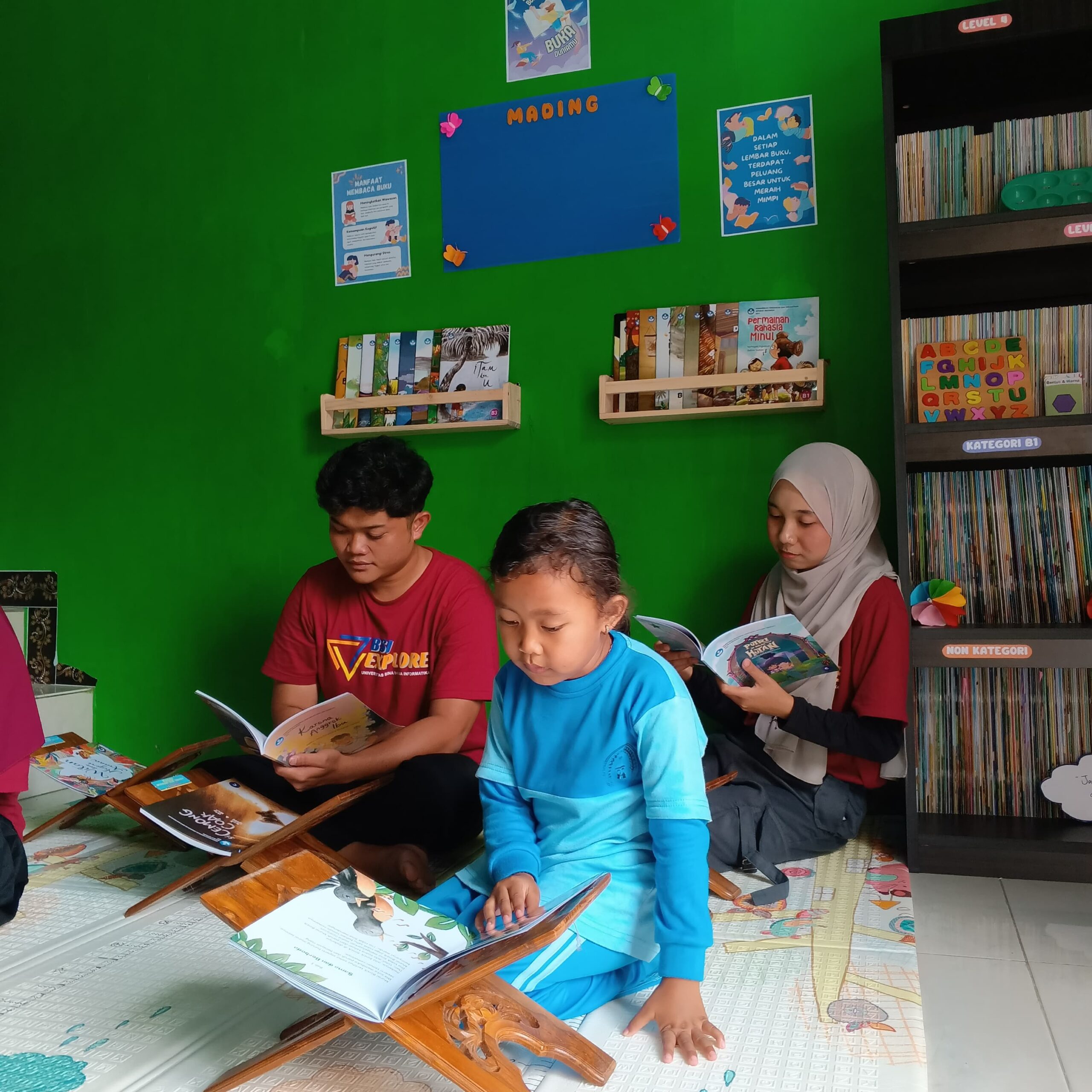 Harapan untuk menghidupkan kembali dunia literasi, khususnya di kalangan anak-anak.