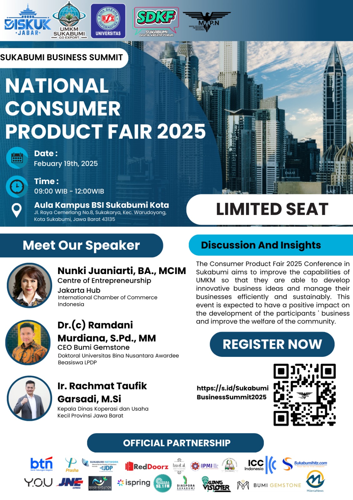 National Consumer Product Fair 2025 : Pendampingan UMKM Tembus Pasar Global