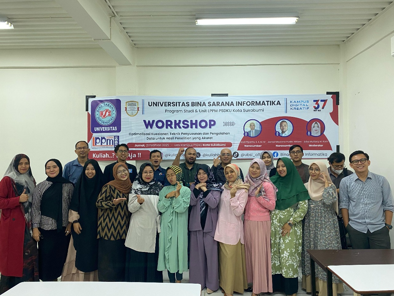 Foto Bersama Setelah Pelaksanaan Workshop