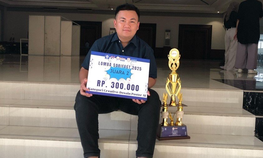Raih Juara 2 Lomba Desain Poster