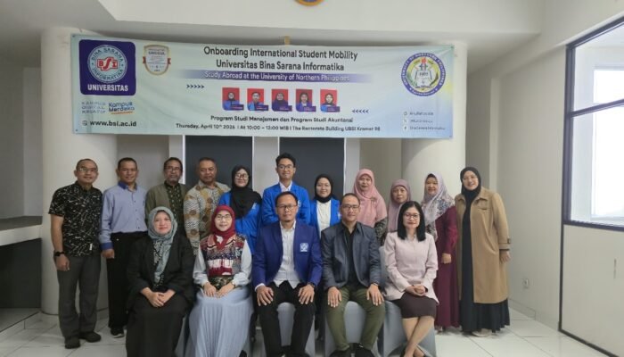 Membangun Jejaring Global, Mahasiswa UBSI Diberangkatkan ke University of Northern Philippines