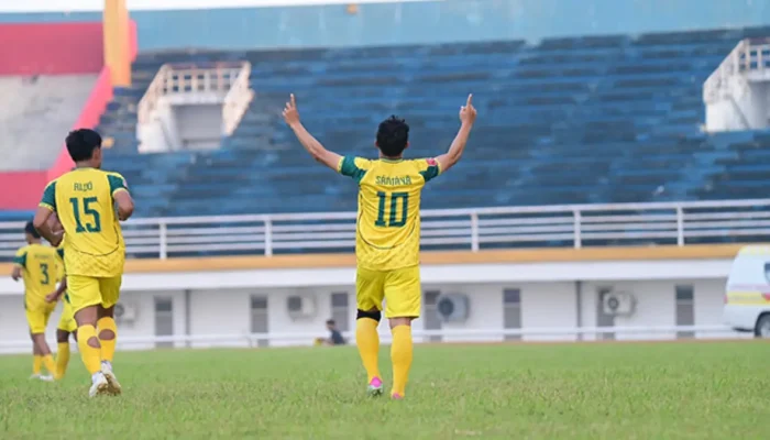 Lawan Cedera, Cetak Gol! Ujang Sanjaya Antar Persikabumi Jaga Peluang di Liga 4