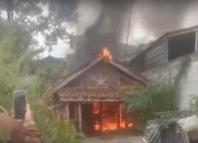 Tragedi Kebakaran di Nagrak Sukabumi: Tukang Bubur Alami Luka Bakar Serius, Anak Meninggal Dunia