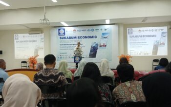 Wakil Wali Kota Sukabumi, Bobby Maulana dalam sambutannya pada Sukabumi Economic Summit 2025 | Doc: Istimewa