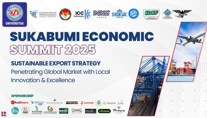 Sukabumi Economic Summit 2025 Siap Digelar, Dorong UMKM Lokal Tembus Pasar Ekspor Lewat Inovasi Berkelanjutan
