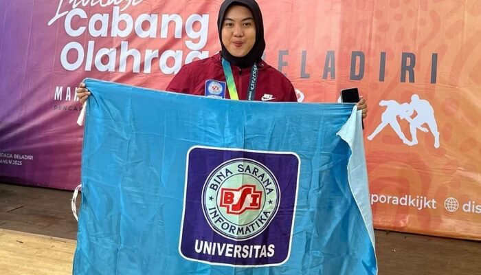 Prestasi Gemilang! Rika Solehah Persembahkan Medali Nasional untuk UBSI