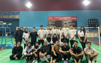 Bersatu Lewat Smash: UBSI dan Bina Mutiara Gelar Latihan Seru di GOR Pegasus | Doc: Istimewa