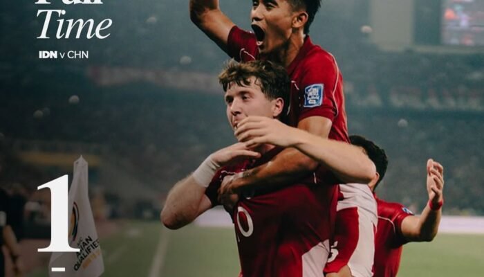 Indonesia Kalahkan China 1-0, Perjalanan Kualifikasi Piala Dunia Berlanjut!
