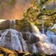 Curug Cikanteh di Geopark Ciletuh, air terjun bertingkat dengan panorama alam yang menyejukkan dan masih asri
