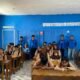 PKM Mahasiswa semester 2 dalam dalam kegiatan sosialisasi keagamaan di MI Kuta | Doc. Istiewa
