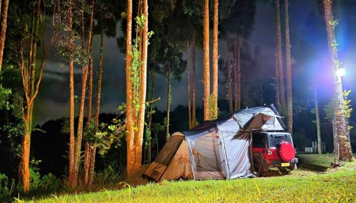 Javana Spa Cidahu, Destinasi Camping Favorit di Kaki Gunung Salak