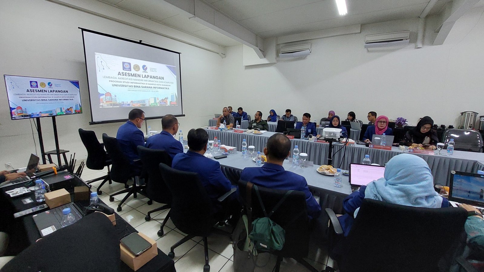 Pelaksanaan Asesmen Lapangan Akreditasi Program Studi Informatika UBSI Sukabumi | Doc.Istimewa