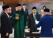 Drs. H. Yusuf Ridwan dari Fraksi PPP Resmi dilantik menjadi anggota DPRD Jabar menggantikan alm. Dedi Damhudi