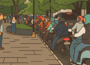 Kemacaetan Hari Pertama