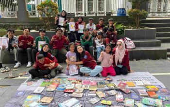 Minggu Ceria Anak-anak: Belajar, Membaca, dan Menggambar Bareng di Lapak Literasi | Doc: Istimewa