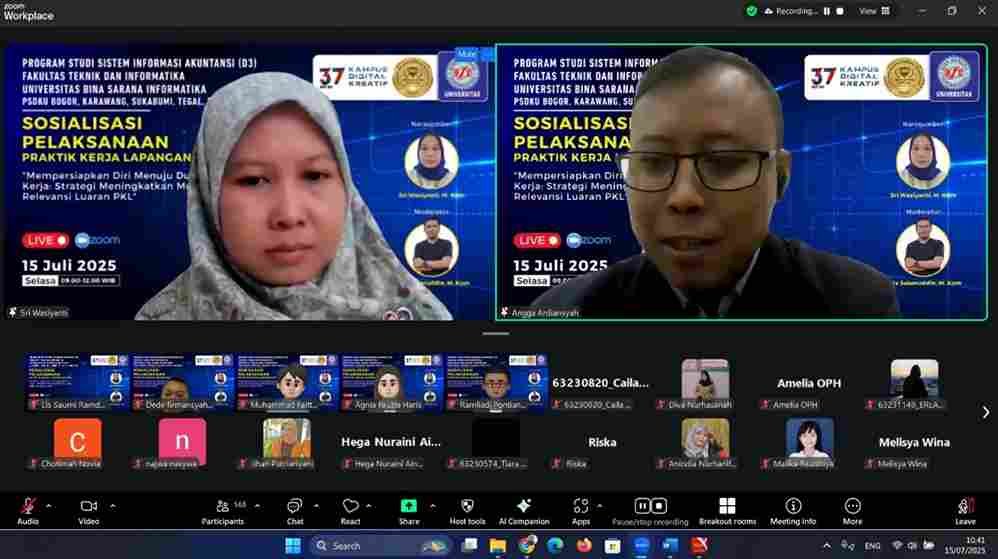 Prodi SIA UBSI Sukabumi Sosialisasikan PKL, Persiapkan Mahasiswa Sambut Dunia Kerja | Doc: Istimewa