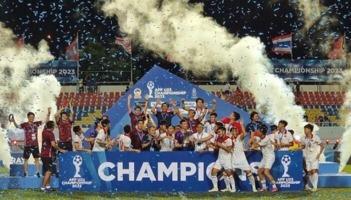 Vietnam Kalahkan Indonesia, Juara Tiga Kali Beruntun AFF U-23