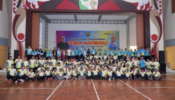 Senam Waringkas! Upaya Dinas Pendidikan dan Guru Olahraga Sukabumi Wujudkan Sekolah Sehat
