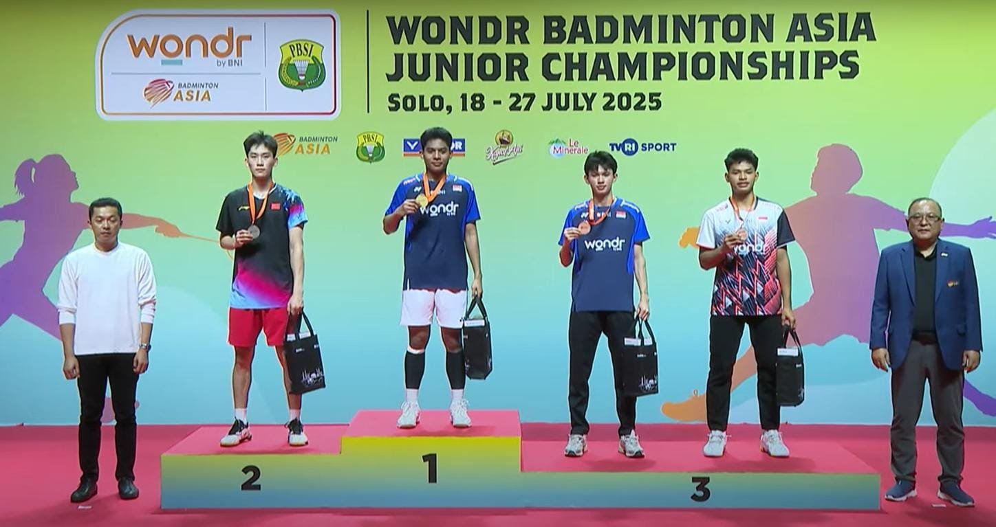 wondr badminton asia junior