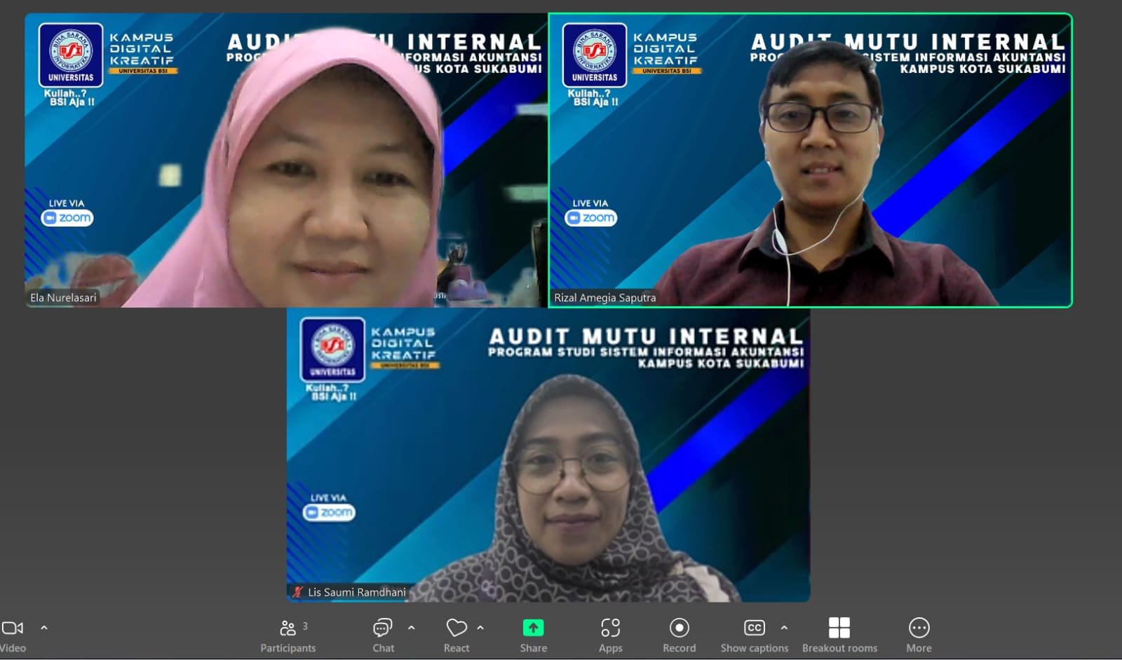 Audit Mutu Internal Prodi SIA