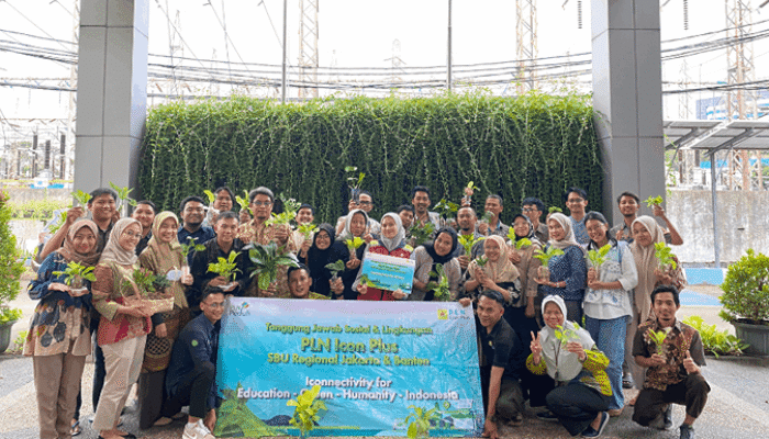 PLN Icon Plus Regional Jakarta dan Banten Ajak Karyawan Ciptakan Ruang Kerja Hijau